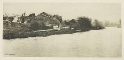 Brickfield on the River Bure (Norfolk) alkotó: Peter Henry Emerson