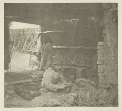 Téglagyártás (Norfolk) alkotó: Peter Henry Emerson