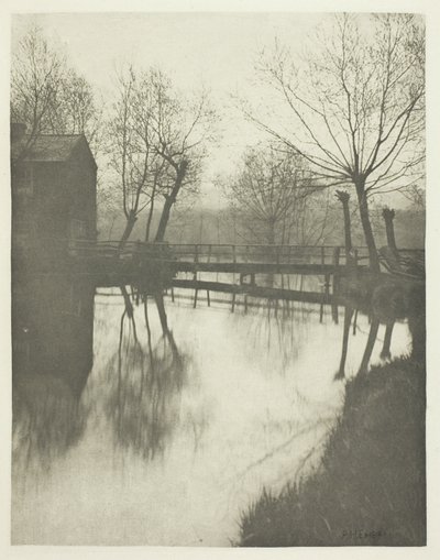 Gyaloghíd Chingford közelében alkotó: Peter Henry Emerson