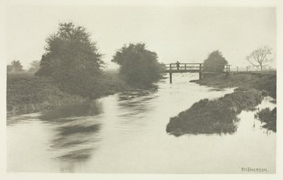 Gyaloghíd Tottenham közelében alkotó: Peter Henry Emerson