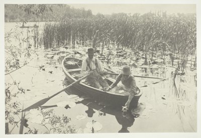 Tavirózsa gyűjtése alkotó: Peter Henry Emerson