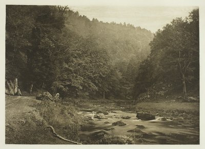 Dove Dale-ben (Staffordshire-i oldal) alkotó: Peter Henry Emerson