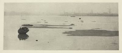 Alacsony víz a Breydonon alkotó: Peter Henry Emerson