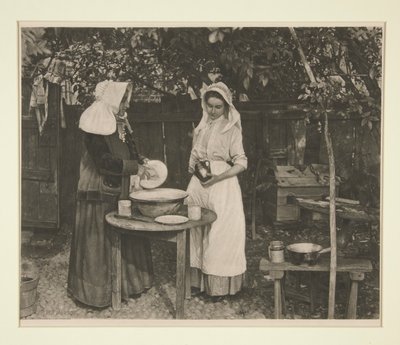 Mrs. Peck és Mary Critten alkotó: Peter Henry Emerson