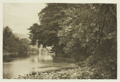 Rowsley Bridge, a Derwent folyó mentén alkotó: Peter Henry Emerson