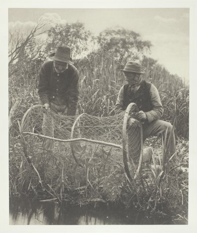 A bow-háló felállítása alkotó: Peter Henry Emerson