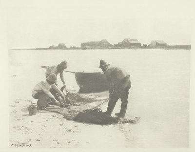 Olvadás a Blythe folyón (Suffolk) alkotó: Peter Henry Emerson