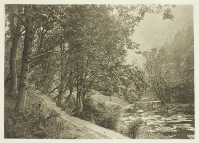 Az ösvény az első Brae fölött, Dove Dale alkotó: Peter Henry Emerson
