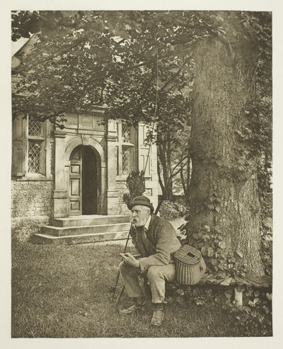 Walton és Cotton halászháza (Az ajtó) alkotó: Peter Henry Emerson