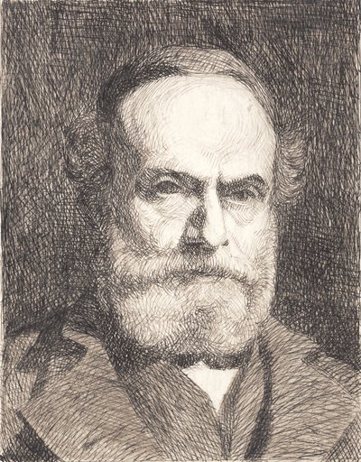 A művész édesapja alkotó: Peter Vilhelm Ilsted