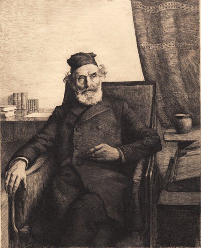 A művész édesapja, Jens Peter Ilsted alkotó: Peter Vilhelm Ilsted