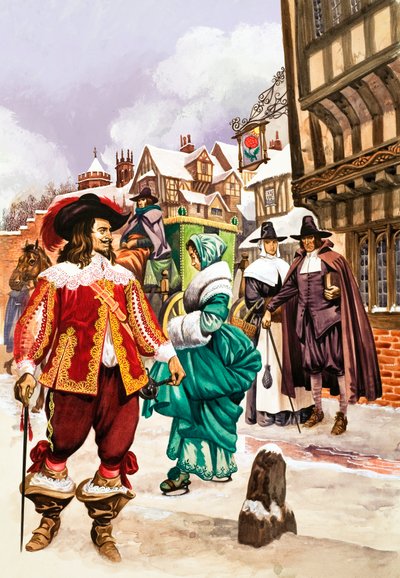 Cavalier a 17. századi Londonban alkotó: Peter Jackson
