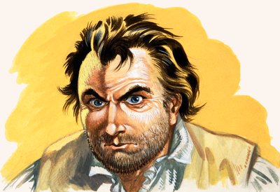 Mutiny on the Bounty (gouache papíron) alkotó: Peter Jackson