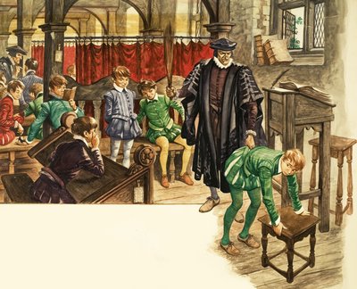 Volt egyszer... Büntetés az iskolában a Tudor-korban alkotó: Peter Jackson
