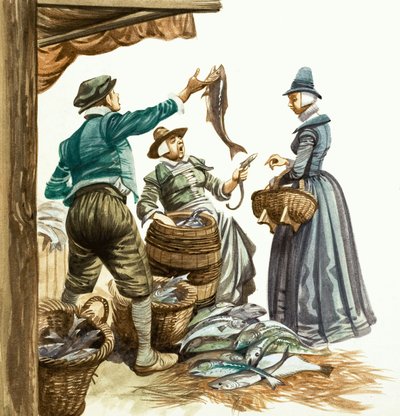Volt egyszer... piac és utcai kereskedők a Tudor-korban alkotó: Peter Jackson