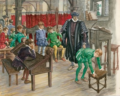 Büntetés az iskolában a Tudor korban alkotó: Peter Jackson