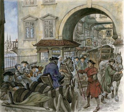 Forgalom az Old London Bridge-en alkotó: Peter Jackson
