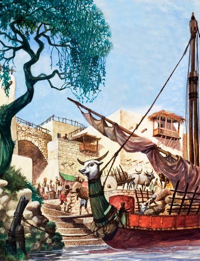 Kereskedelmi hajó kirakodása alkotó: Peter Jackson