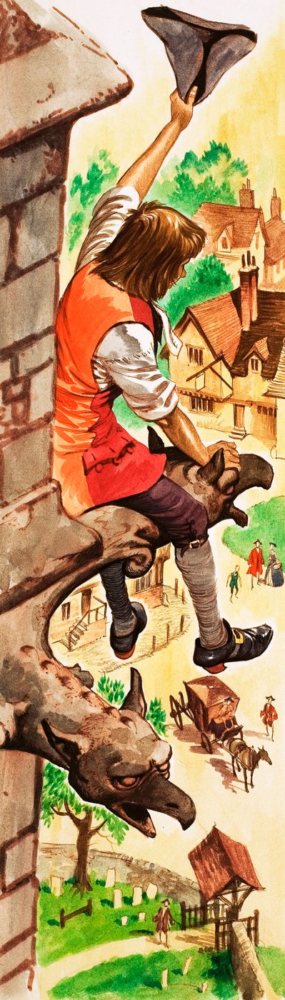 Amikor fiatalok voltak: Clive of India (guache papíron) alkotó: Peter Jackson