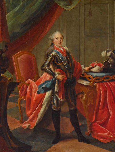 Maximilian III József 1727-1777 bajor választófejedelem portréja. alkotó: Peter Jacob Horemans