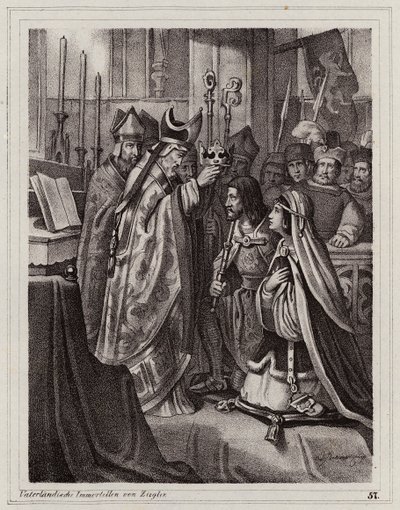II. cseh Ottokár és Kunigunda szlavóniai király házassága alkotó: Peter Johann Nepomuk Geiger