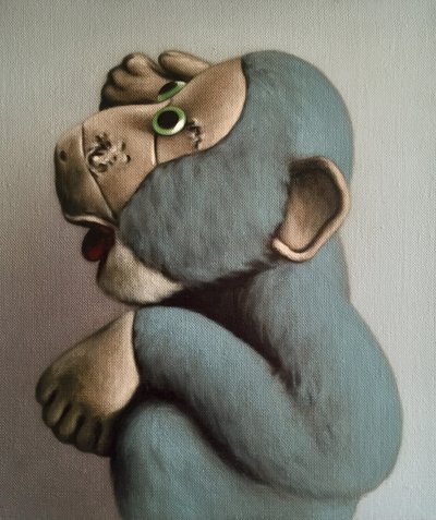 Lágy kék majom, 2006 alkotó: Peter Jones