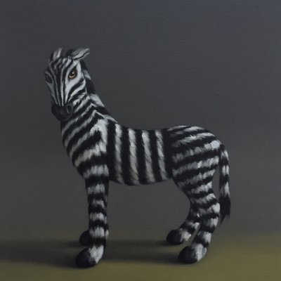 Zebra – Stubbs után, 2018 alkotó: Peter Jones