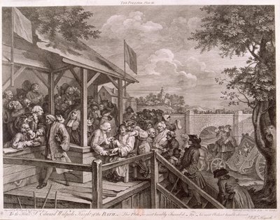 "The Polling", 1758 alkotó: Peter La Cave