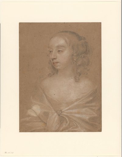 Egy ismeretlen nő portréja alkotó: Peter Lely (Sir)