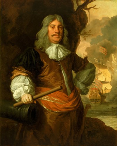 Cornelis van Tromp (1629-1691), 1675 körül (olaj, vászon) alkotó: Peter Lely