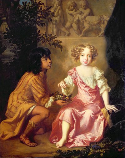 Lady Charlotte Fitzroy (1664-1719), később Lichfield grófnője (olaj, vászon) alkotó: Peter Lely