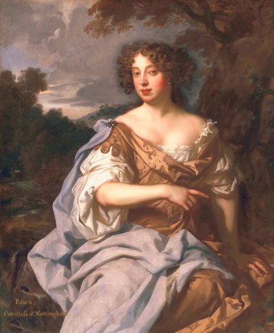 Lady Essex Finch, később Nottingham grófnője, 1675 körül alkotó: Peter Lely