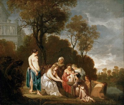 Mózes a folyóból megmenekült (festmény, vászon) alkotó: Peter Lely