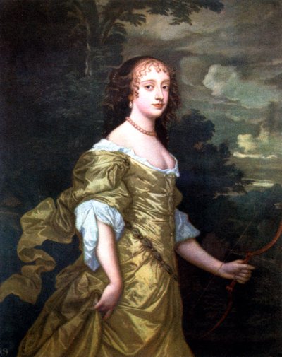 Frances, Richmond hercegnő portréja, 1662-1665. alkotó: Peter Lely