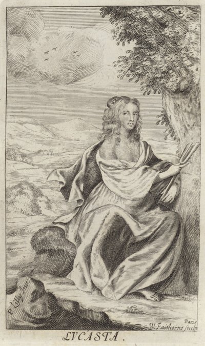 Lucasta portréja (Lucy Sacheverell) alkotó: Peter Lely