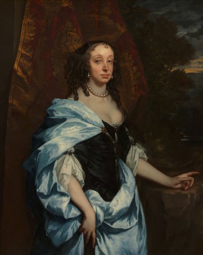 Leneve asszony portréja, 1657 körül (olaj, vászon) alkotó: Peter Lely