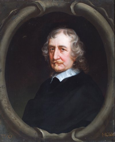 Thomas Hobbes of Malmesbury, a filozófus portréja (olaj, vászon) alkotó: Peter Lely