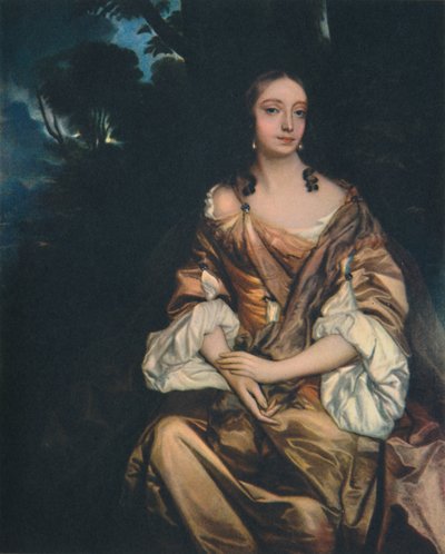Egy hölgy portréja, 1660 körül, 1948. alkotó: Peter Lely