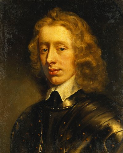 Egy fiatal úriember portréja, akit Richmond hercegének tartanak, mellhossz, páncélt visel, 1650 körül alkotó: Peter Lely