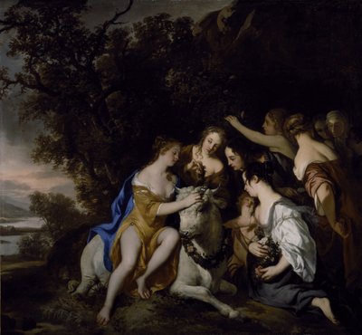 Európa megerőszakolása (olaj, vászon) alkotó: Peter Lely