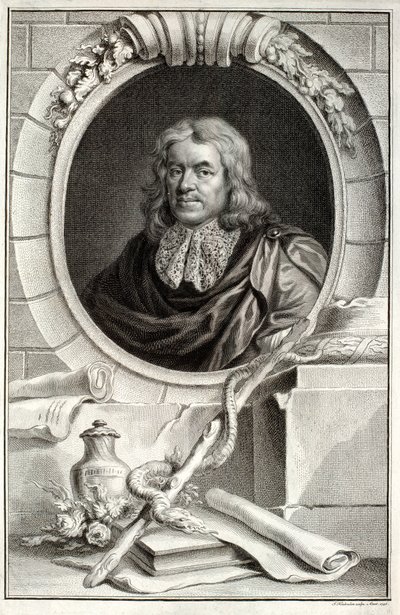 Thomas Sydenham, metszett Jacobus Houbraken (1698-1780), kiadva Amszterdamban, 1746 alkotó: Peter Lely