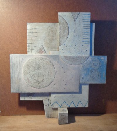 Föld-szél-tűz, 2020 (szobor) alkotó: Peter McClure