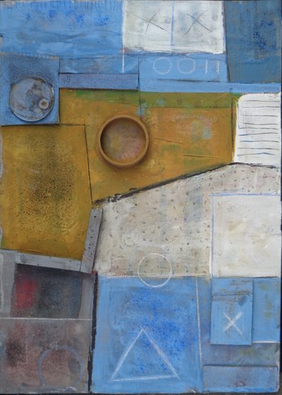 Téli napforduló, 2020 (vegyes technika) alkotó: Peter McClure