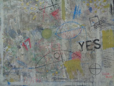 IGEN, 2020 (vegyes technika) alkotó: Peter McClure