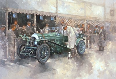 Bentley Old No.7 (olaj, vászon) alkotó: Peter Miller