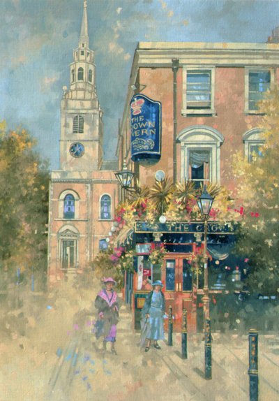 Crown Tavern, Clerkenwell, 2000 (olaj, vászon) alkotó: Peter Miller