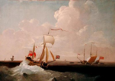 Royal Yacht (olaj, vászon) alkotó: Peter Monamy