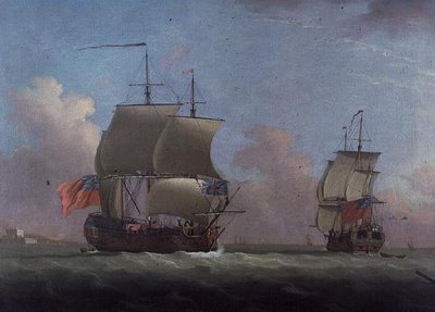 A Royal Yacht Dublin alkotó: Peter Monamy