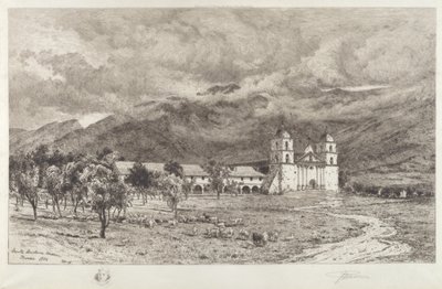 Santa Barbara küldetés alkotó: Peter Moran
