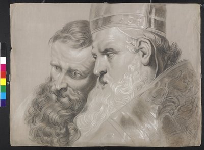 "Szent Ambrus és Theodosius császár" Peter Paul Rubens alkotása alkotó: Peter Paul (after) Rubens